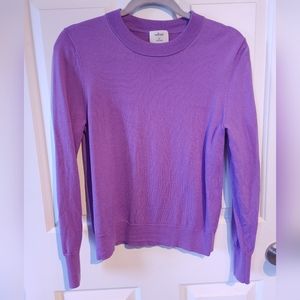 Wilfred Merino Wool Sweater, size XS, purple